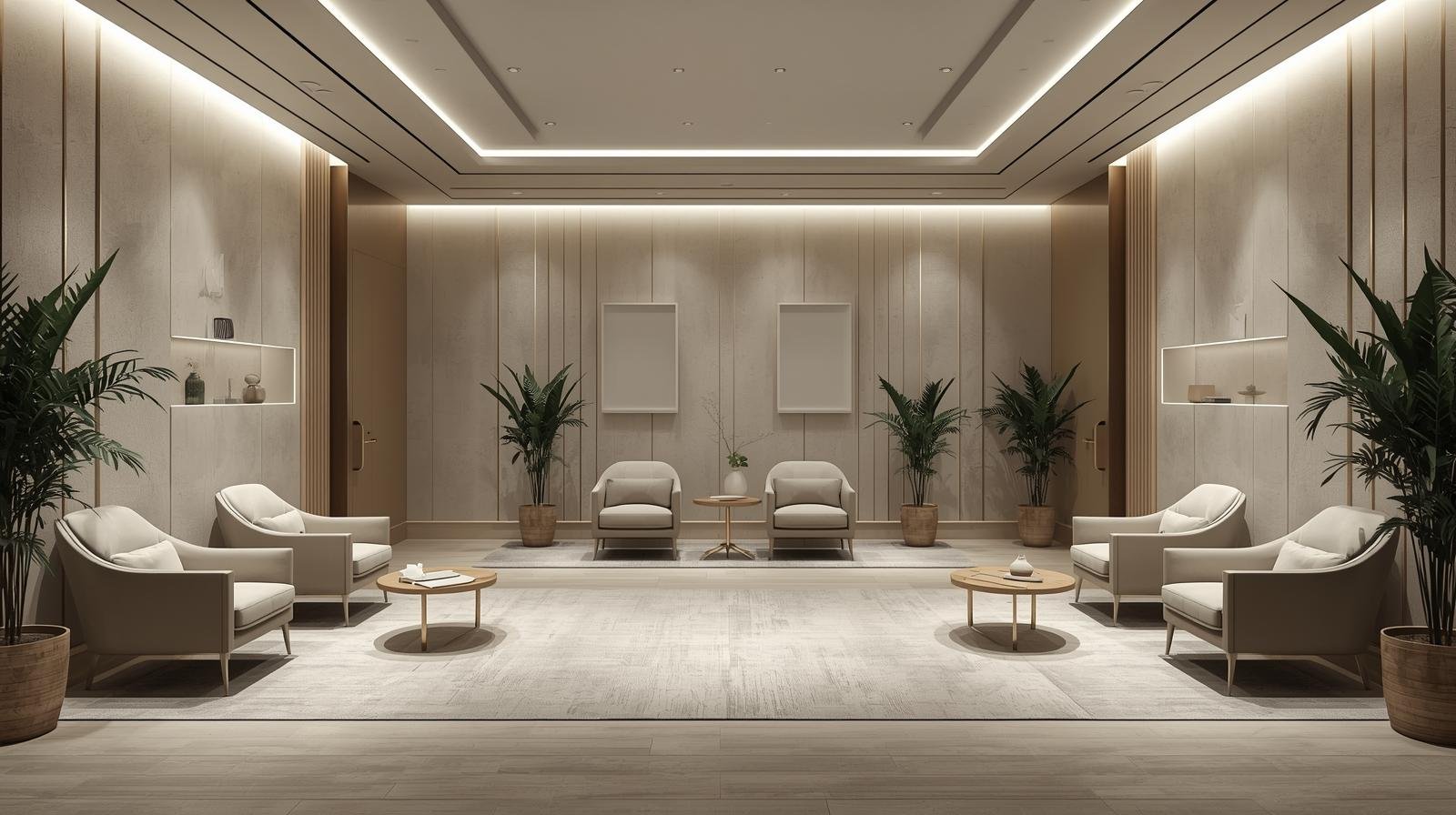 Plastic Surgery Clinic Reception Area Dallas Texas